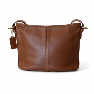 Coach 4143 Worth Hobo Crossbody Shoulder Bag British Tan Leather Vintage USA